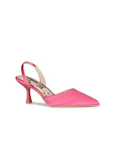 Bata Pointed Toe Slingback Slim Heel pumps