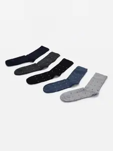 max Men Pack Of 5 Above Ankle Length Socks
