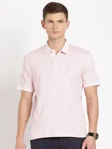 Indian Terrain Polo Collar Slim Fit Cotton T-shirt