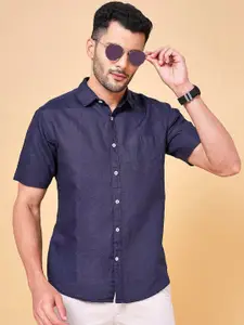 BYFORD by Pantaloons Slim Fit Linen Cotton Casual Shirt