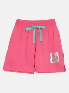 DIXCY SCOTT Slimz Girls Mid-Rise Cotton Shorts