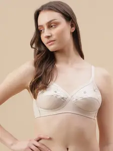 Marks & Spencer Floral Embroidered Non Padded Medium Coverage All Day Comfort Everyday Bra