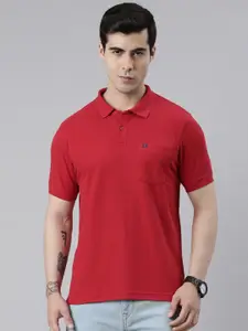 DIXCY SCOTT Polo Collar Pockets T-shirt