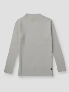 Gini and Jony Girls Ribbed Cotton Pullover