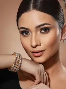 Priyaasi Gold-Plated Bangle-Style Bracelet