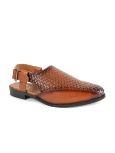 MONKSTORY Men Avola Braided Shoe-Style Sandals