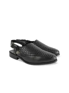 MONKSTORY Men Avola Braided Shoe-Style Sandals