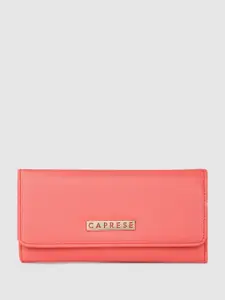 Caprese Women Textured Two Fold Wallet
