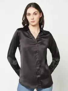 Crimsoune Club Spread Collar India Slim Fit Casual Shirt