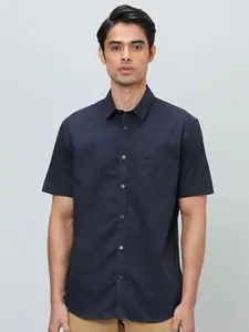 Indian Terrain Chiseled Slim Fit Pure Cotton Casual Shirt