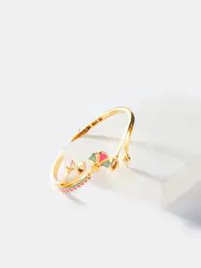 SHAYA Gold-Plated Cuff Bracelet