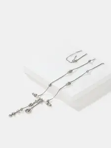 SHAYA 925 Sterling Silver-Plated Necklace