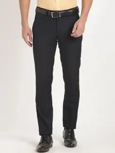 Turtle Men Tailored Slim Fit Easy Wash Formal Trousers