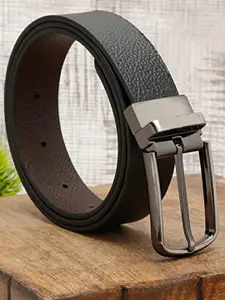 KAEZRI Men Leather Reversible Formal Belt