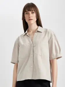 DeFacto Drop Shoulder Casual Shirt