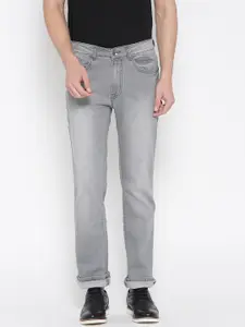 Pepe Jeans Men Grey Holborne Fit Low-Rise Clean Look Stretchable Jeans