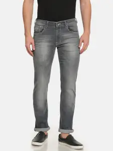 Pepe Jeans Men Grey Slim Fit Low-Rise Clean Look Stretchable Jeans