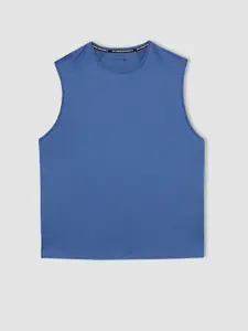 DeFacto Men Solid Sleeveless T-shirt