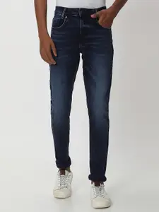 Mufti Men Skinny Fit Light Fade Clean Look Stretchable Jeans