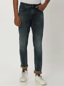 Mufti Men Mid-rise Regular Fit Stretchable Light Fade Jeans