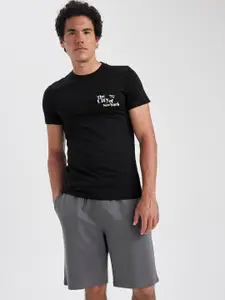 DeFacto Men Mid Raise Above Knee Length Shorts