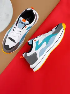 Bxxy Men Non-Marking Flyknit Technology Running Shoes