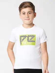 Pepe Jeans Boys Typography Printed Regular Fit T-shirt