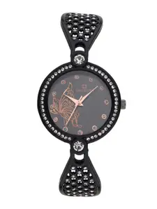 Swiss Design Women 6 Bangles With Bracelet & Watch Gift Set SDWJ23 Set-16