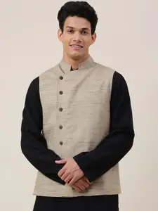 Fabindia Mandarin Collar Nehru Jacket