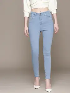 bebe Women Super Skinny Fit Stretchable Denim Daze Jeans