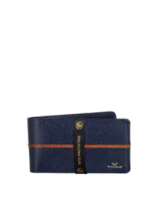 Walrus Textured Leather Two Fold Wallet With SIM Card Holder