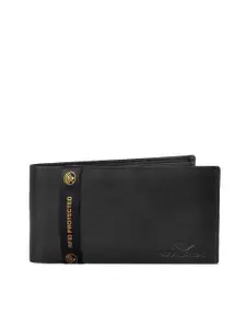 Walrus Men Leather Two Fold Wallet with SIM Card Holder