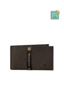 Walrus Men Leather Two Fold Wallet With RFID