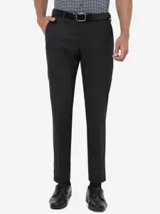 JADE BLUE Men Mid Rise Slim Fit Formal Trouser