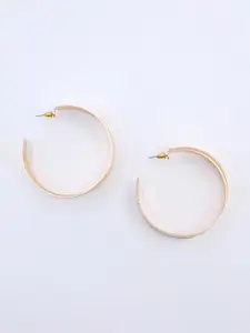 20Dresses Gold-Toned Contemporary Hoop Earrings