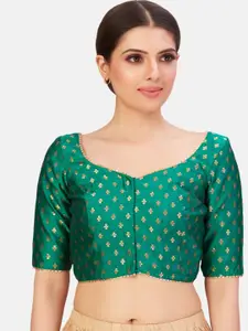 Studio Shringaar Woven Design Saree Blouse