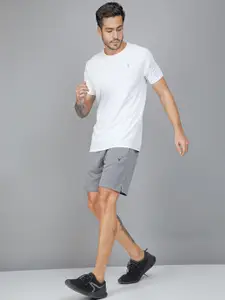 Technosport Men Mid Rise Slim Fit Antimicrobial Sports Shorts