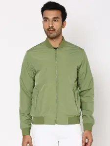 Mufti Mandarin Collar Lightweight Bomber Jacket