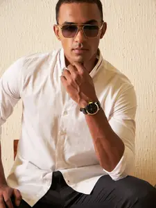 DENNISON Men Smart Slim Fit Party Shirt