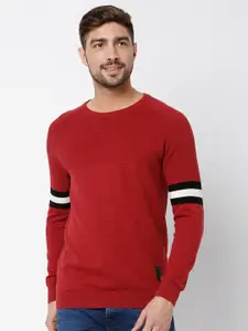 Mufti Round Neck Pure Cotton Sweatshirt