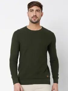 Mufti Round Neck Pure Cotton Sweatshirt
