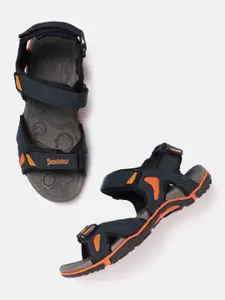 The Roadster Lifestyle Co. Men Brand Logo Detail Sports Sandals