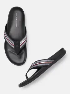 Tommy Hilfiger Men Striped Open Toe Comfort Sandals