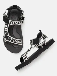 Tommy Hilfiger Men TJM Sandal Logo Tape Printed Comfort Sandals