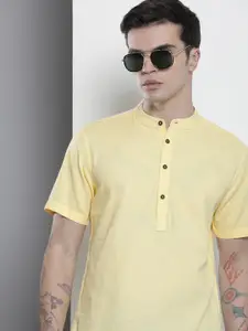The Indian Garage Co Slim Fit Opaque Casual Shirt