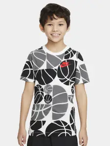 Nike Boys Sportswear Culture Of Basketball Printed T-Shirt