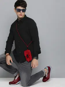 R.Code by The Roadster Life Co. R Code by The Roadster Life Co Solid Casual Shirt