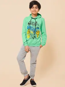 Alan Jones Boys Graphic Printed Sweatshirt  With Joggers Tracksuit