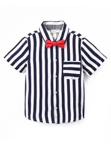 CrayonFlakes Boys Striped Opaque Striped Casual Shirt