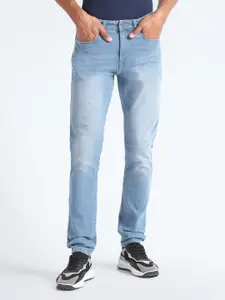 Flying Machine Men Slim Fit Light Fade Clean Look Stretchable Jeans